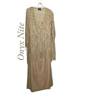 Onyx Nite Dress 18 NWOT